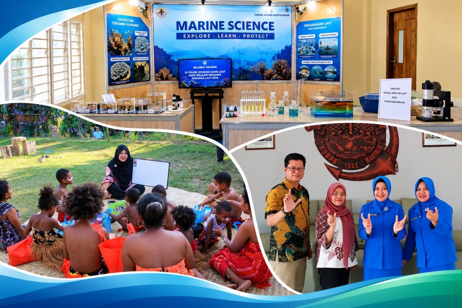 Dosen Unimuda Sorong Dampingi Warga Pesisir Kembangkan Unit Usaha Ekowisata Bahari Berkelanjutan Berbasis Etnosains